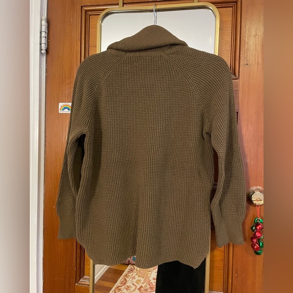 Michael Kors Olive Knit Sweater L - Picture 6 of 8